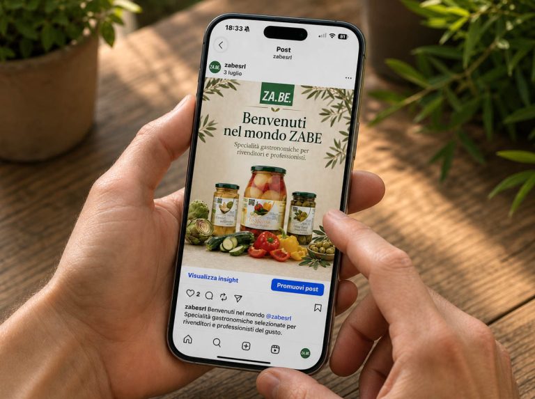 ZaBe è anche sui social